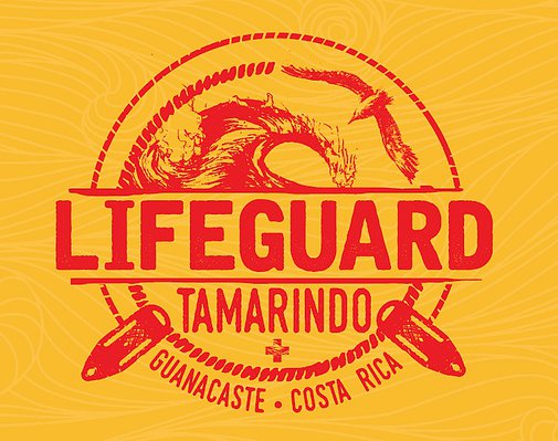 The Logo For the Tamarindo Lifeguard Program